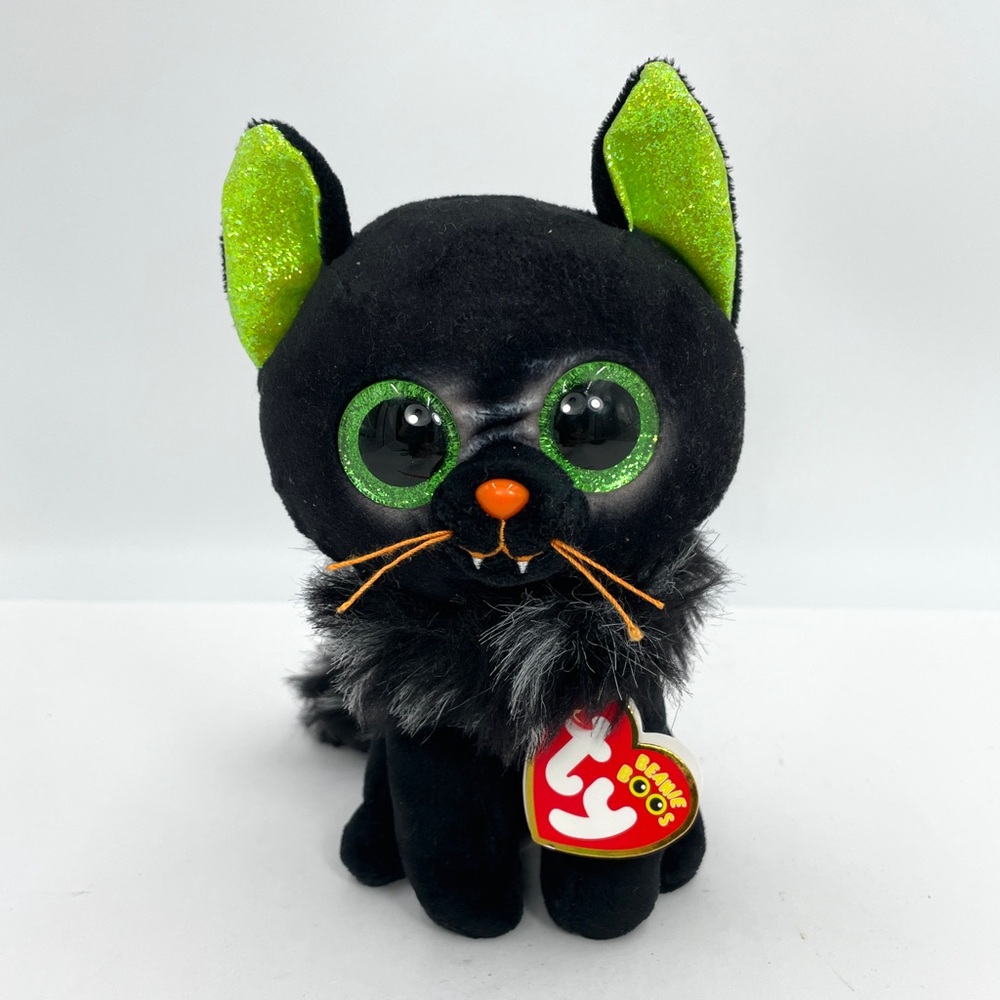 Ty Beanie Boos Oleander Halloween Black Cat